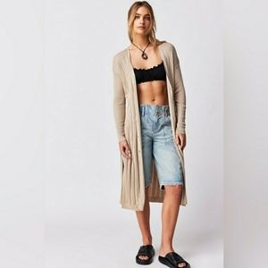 Free People Skylight Cardi Morning Oat